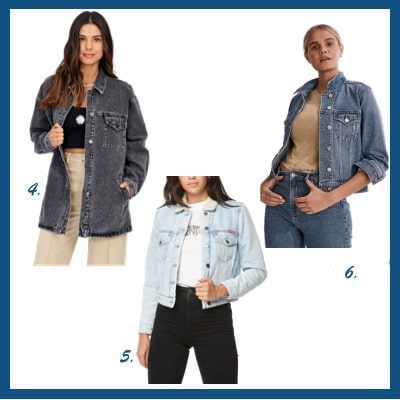 90s fashion 2025 denim jacket