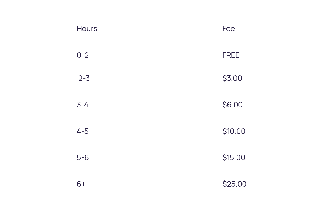 Parking Pricing Shore City