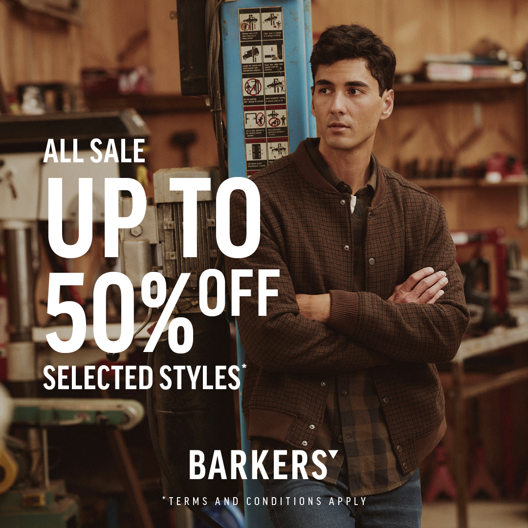 Barkers Up to 50% off