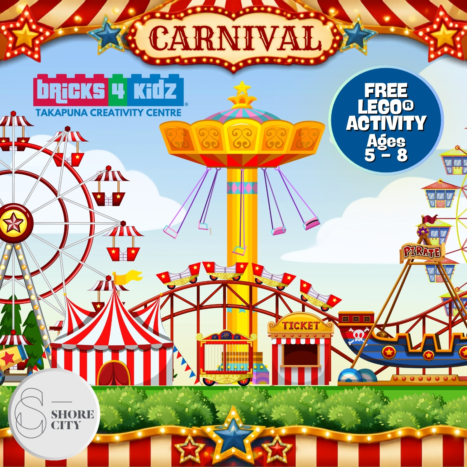 Bricks 4 Kidz – Carnival LEGO Workshops 