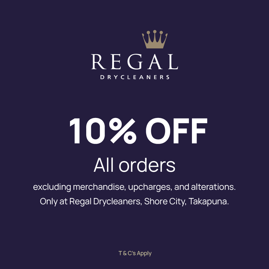Regal Drycleaners 10% Off